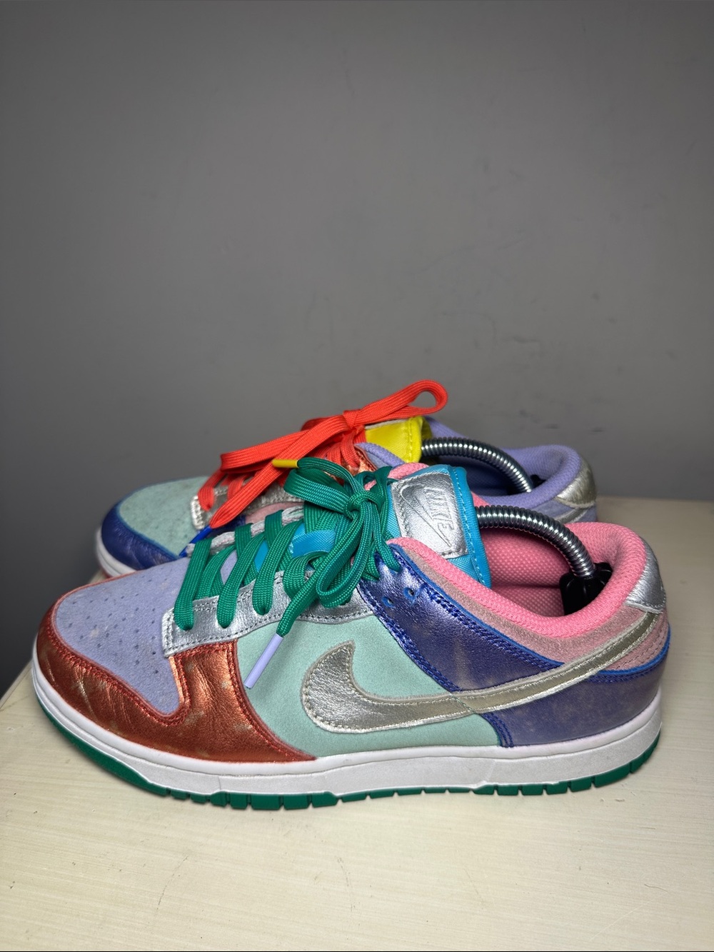 Nikw Dunk low sunset pulse Colorful Low-Top Sneakers Multicolor - Picture 3 of 8